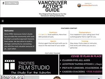 vancouveractorsguide.com