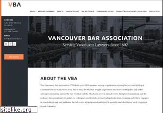 vancouverbar.ca