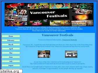 vancouverfestivals.info