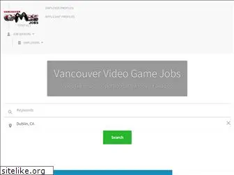 vancouvergamejobs.com