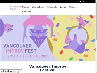 vancouverimprovfest.com