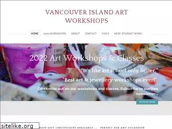 vancouverislandartworkshops.com