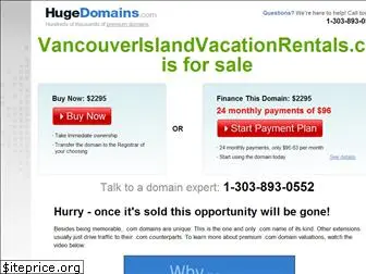 vancouverislandvacationrentals.com