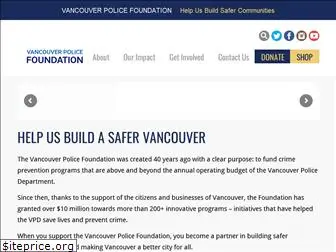 vancouverpolicefoundation.org