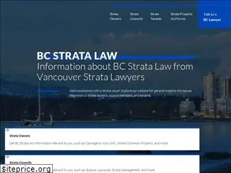 vancouverstratalawyers.com