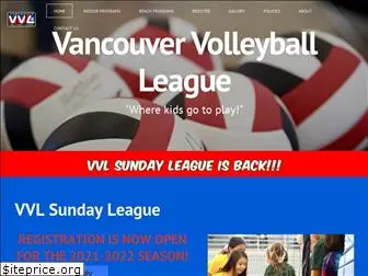 vancouvervolleyballleague.com