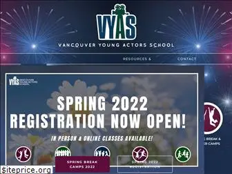 vancouveryoungactorsschool.com