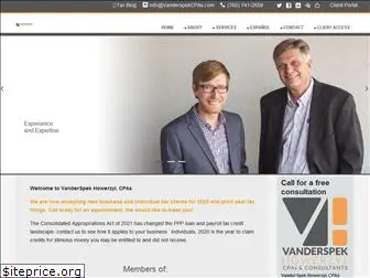 vanderspekcpas.com