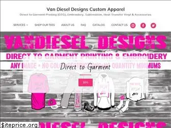 vandieseldesigns.com