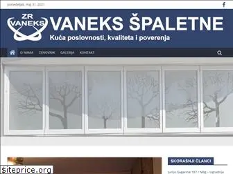vaneks-spaletne.co.rs