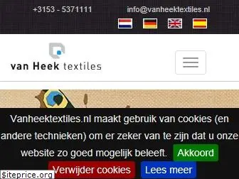 vanheektextiles.nl
