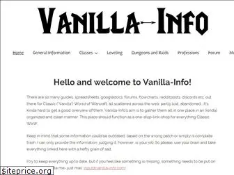 vanilla-info.com