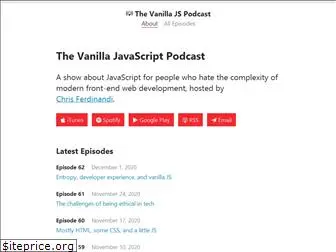 vanillajspodcast.com