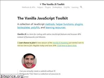 vanillajstoolkit.com