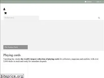 vanishingincplayingcards.com