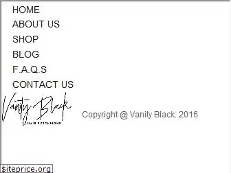 vanityblack.com