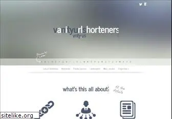 vanityurlshorteners.com