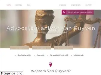 vanruyvenadvocaten.nl