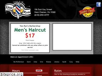 vanrynsbarbershop.com