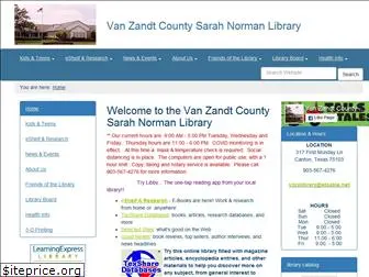 vanzandtlibrary.org