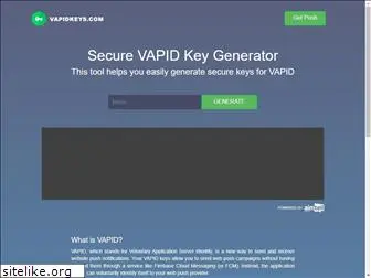 vapidkeys.com