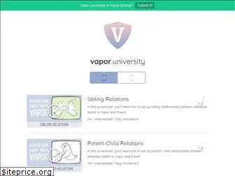 vapor.university