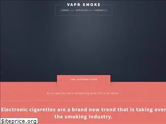 vapr-smoke.com