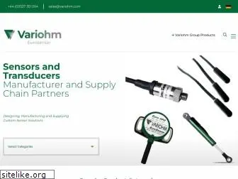 variohm.com