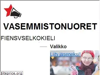 vasemmistonuoret.fi