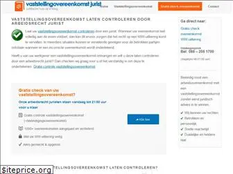 vaststellingsovereenkomstjurist.nl