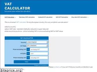 vatcalculator.eu