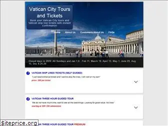 vaticancitytoursandtickets.com