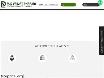 vatjatpharmafoods.in