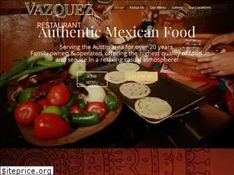 vazquezrestaurant.com