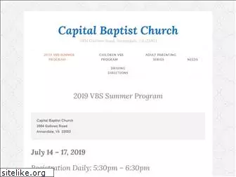vbscapitalbaptist.org