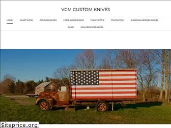 vcmcustomknives.com