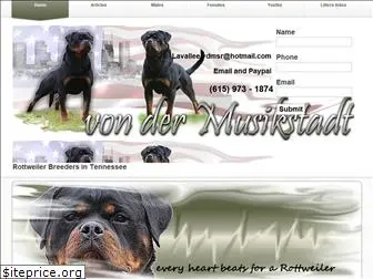 vdrrottweilerbreeders.com