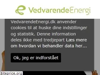www.vedvarendeenergi.dk website price