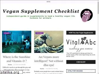 vegan-supplement-checklist.com
