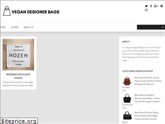 vegandesignerbags.com