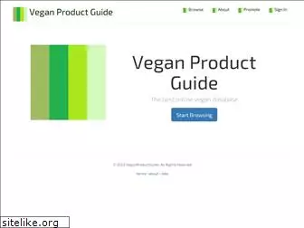 veganproductguide.com