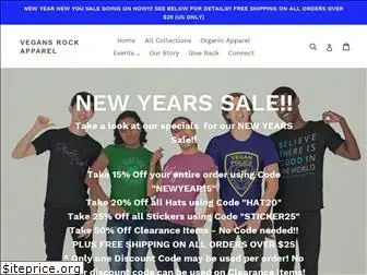 vegansrockapparel.com