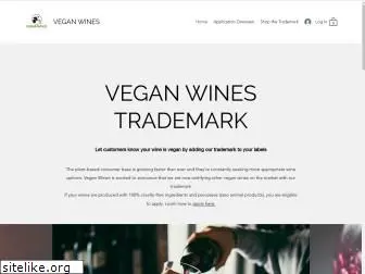 veganwinestrademark.com