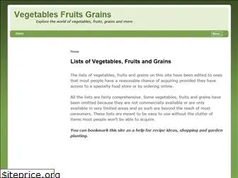 vegetablesfruitsgrains.com