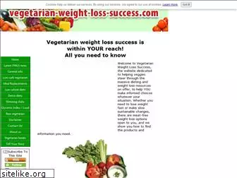 vegetarian-weight-loss-success.com