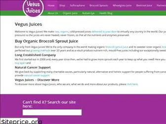 vegusjuices.com