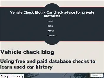 vehiclecheck.blog