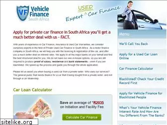 vehiclefinancesouthafrica.co.za