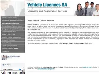 vehiclelicences-sa.co.za