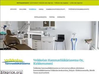 veikkolanhammaslaakari.fi